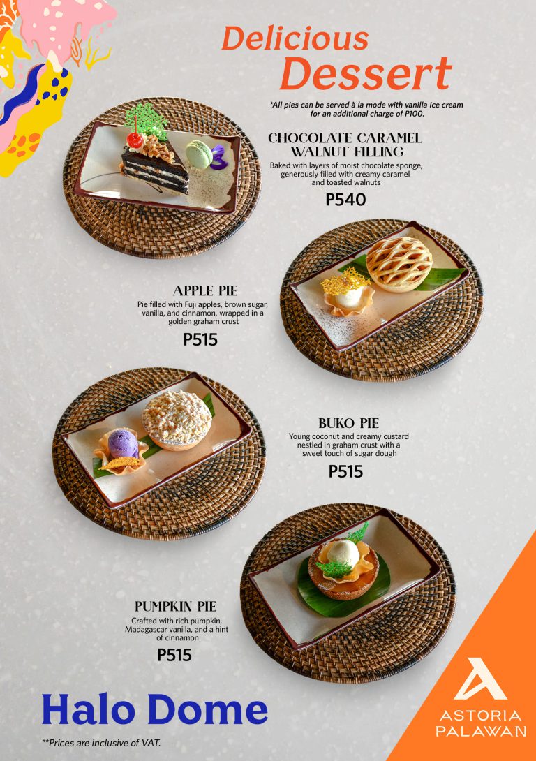 HALO DOME BARCHOW MENU PAGE 5