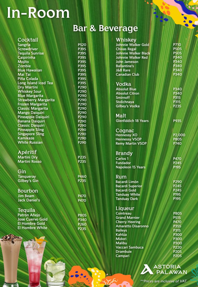 In-Room Bar n Bev P2